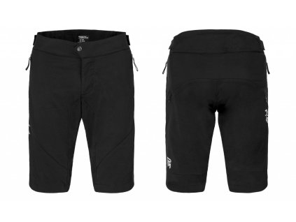 ROCK MACHINE krátke nohavice RACE PANTS pánske čierne