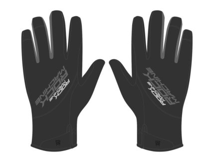 ROCK MACHINE rukavice WINTER RACE dlhoprsté čierne