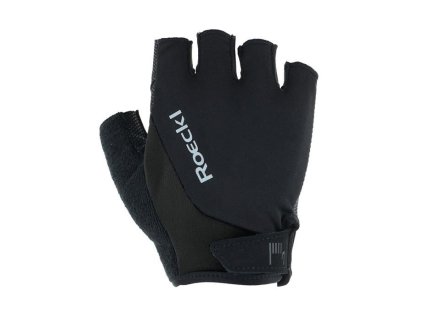 Roeckl cyklistické rukavice Basel 2, čierne (black)