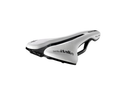 SELLE ITALIA FLITE Boost Kit Carbonio Superflow sedlo, biele