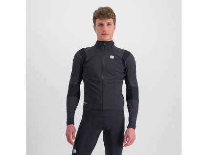 Sportful Aqua Pro cyklistická bunda, čierna