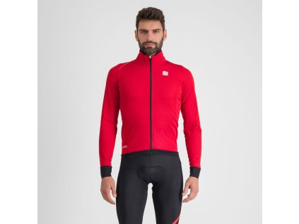 Sportful FIANDRE cyklistická bunda, červená