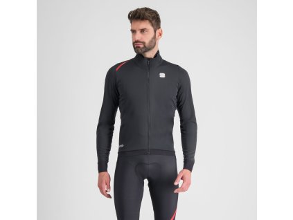 Sportful FIANDRE cyklistická bunda, čierna