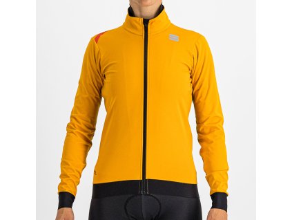 Sportful FIANDRE MEDIUM cyklistická bunda, dámska, zlatá