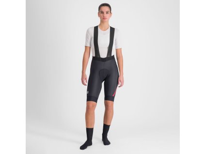 Sportful Fiandre NoRain dámske kraťasy s trakmi čierne