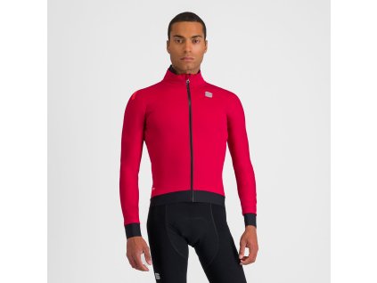 Sportful Fiandre Pro cyklistická bunda, bordová