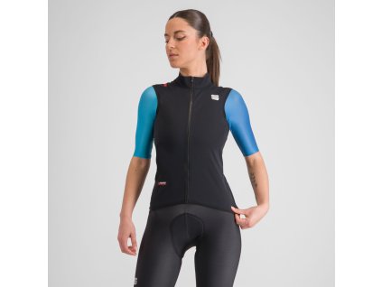 Sportful FIANDRE PRO cyklistická vesta, dámska, čierna