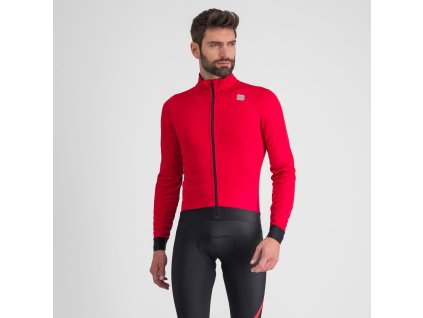 Sportful FIANDRE PRO MEDIUM cyklistická bunda, červená