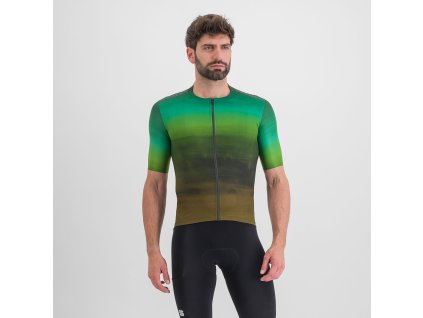 Sportful FLOW SUPERGIARA dres leather jade cream