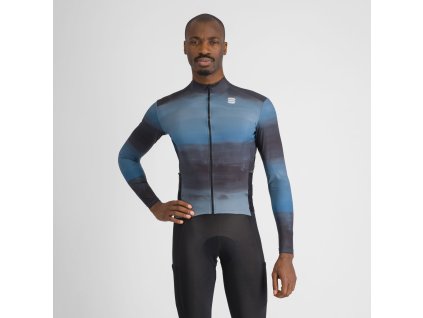 Sportful FLOW SUPERGIARA THERMAL dres teal blu