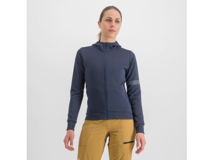 Sportful Giara Dámska mikina s kapucňou modrá