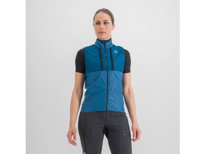 Sportful GIARA LAYER cyklistická vesta, dámska, modrá