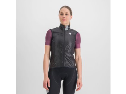 Sportful Hot Pack EasyLight cyklistická vesta, dámska, čierna