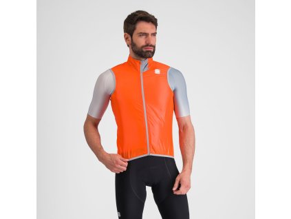 Sportful Hot Pack EasyLight cyklistická vesta, oranžová