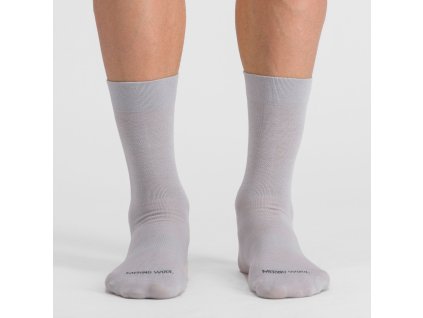 Sportful MATCHY WOOL  ponožky sivé