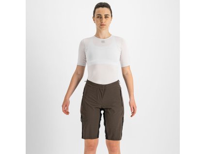 Sportful Supergiara dámske vrchné kraťasy kakao