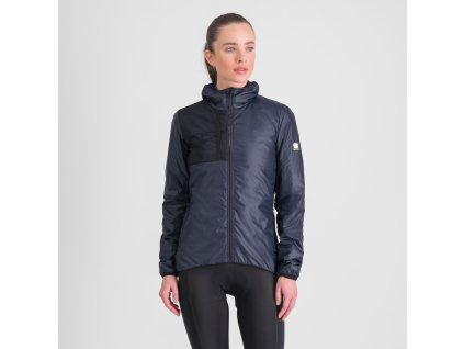 Sportful SUPERGIARA PUFFY bunda s dl. rukávom, dámska, modrá