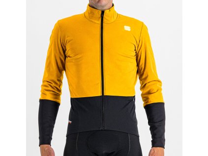 Sportful TOTAL COMFORT cyklistická bunda, zlatá/čierna