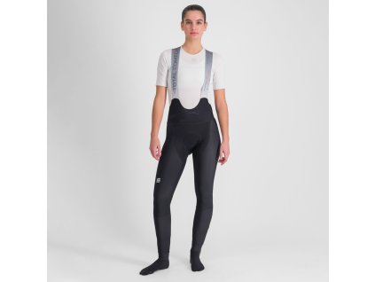 Sportful Total Comfort dámske nohavice s trakmi čierne
