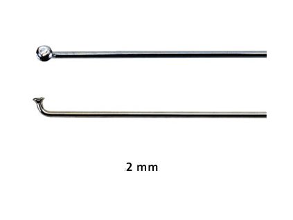 Špice oceľové-pozink strieborné na 20"