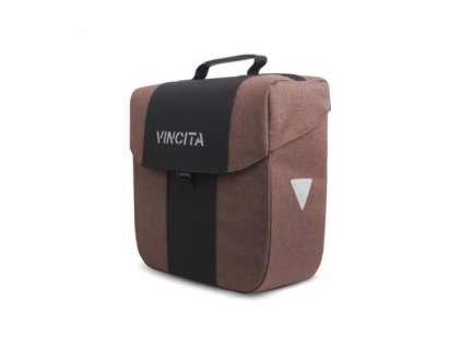 Taška na nosič Single BOB, hnedá