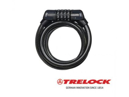 Trelock Silver Zámok špirálový S2/150 Kombi 1500 mm, priemer 12 mm