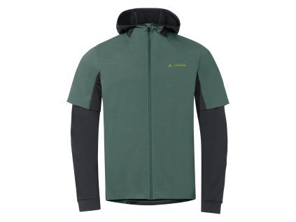 Vaude ALL YEAR MOAB HOODED cyklistická bunda s kapucňou, pánska, zelená