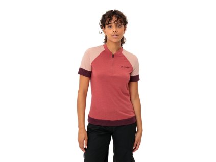 Vaude all-mountain dres, Altissimo Q-Zip, brick, dámsky