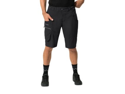 Vaude all-mountain kraťasy Qimsa, black uni, pánske