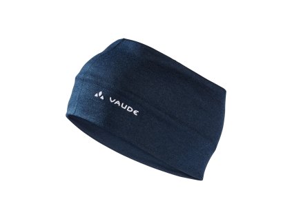 Vaude Cassons Merino Headband, čelenka, dark sea