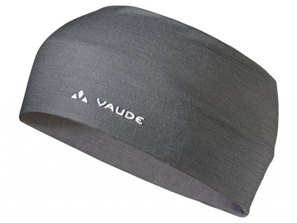 Vaude Cassons Merino Headband, čelenka, iron