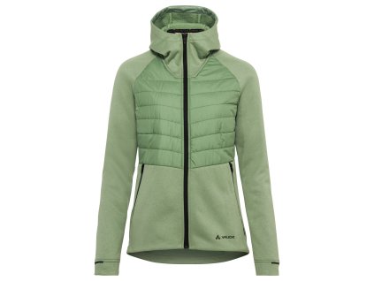 Vaude Comyou Fleece Jacket cyklistická fleecová bunda, dámska, zelená