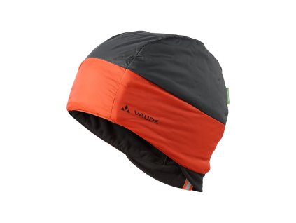 Vaude cyklistická čiapka Bike Warm Cap Plus, glowing red