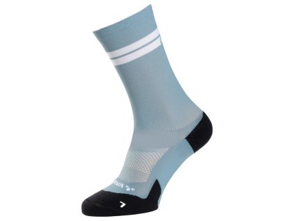 Vaude cyklistické ponožky Bike Mid II, unisex, nordic blue