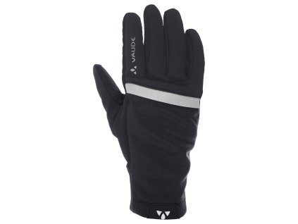 Vaude cyklistické rukavice Hanko, unisex, black uni