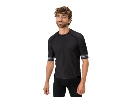 Vaude cyklistický dres Furka FZ II, pánsky, black