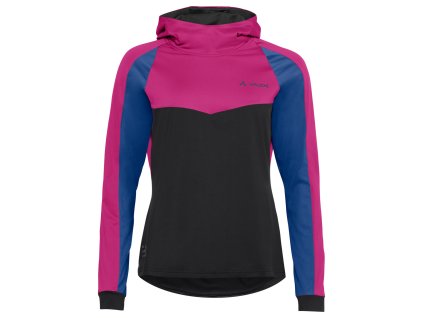 Vaude cyklistický dres Qimsa LS Shirt II, dámsky, rich pink