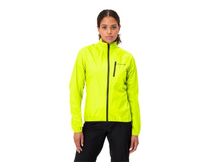 Vaude Drop III bunda, dámska, neon žltá