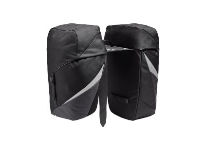 Vaude dvojitá taška na nosič TwinRoadster, black