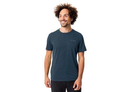 Vaude funkčné tričko s krátkym rukávom Essential, dark sea uni, pánske