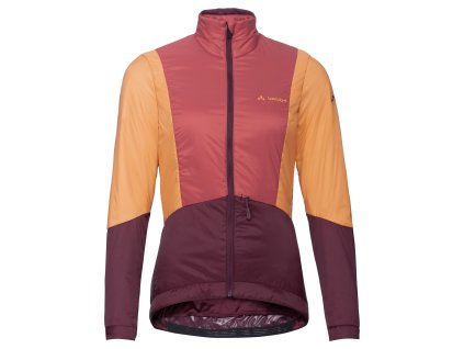 Vaude Kuro Insulation cyklistická bunda, dámska, bordovo-tehlová
