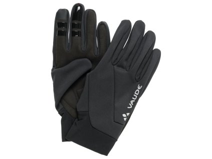 Vaude Kuro Warm cyklistické rukavice, čierna