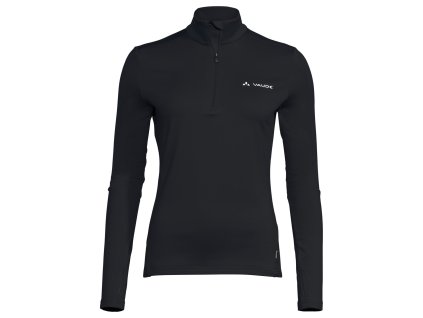 Vaude Livigno Halfzip II, dámsky pulóver, čierny
