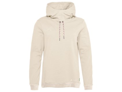 Vaude mikina s kapucňou Manukau III, dámska, ecru béžová
