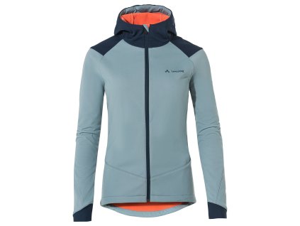 Vaude Qimsa Softshell Jacket cyklistická bunda, dámska, matná modrá