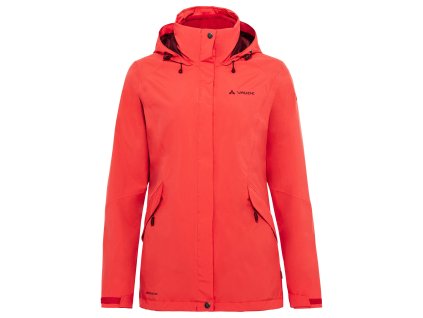 Vaude ROSEMOOR 3in1 trekingová bunda, dámska, červená