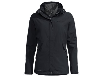 Vaude ROSEMOOR 3in1 trekingová bunda, dámska, čierna