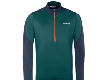 Vaude tričko Wo Livigno, zeleno-modré, S