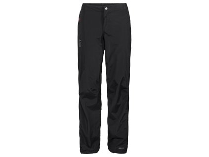 Vaude Yaras Ryain Zip III dlhé nohavice, nepremokavé, dámske, čierne