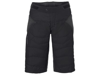 Vaude zateplené cyklošortky Minaki, pánske, black